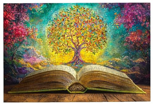 Puzzle 2000 Pezzi Albero della vita, Puzzle Sogno Puzzles in Legno Dimensione Di 99x70cm, Classici Sfide Divertenti Intrattenimento Creativo Divertimento Confezione di Alta Qualità Regalo Uomo -1720
