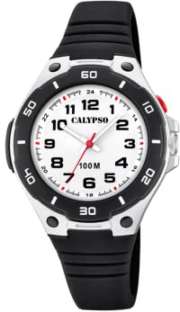 CALYPSO Reloj Analógico para Unisex Niños de Cuarzo con Correa en Plástico K5758/6