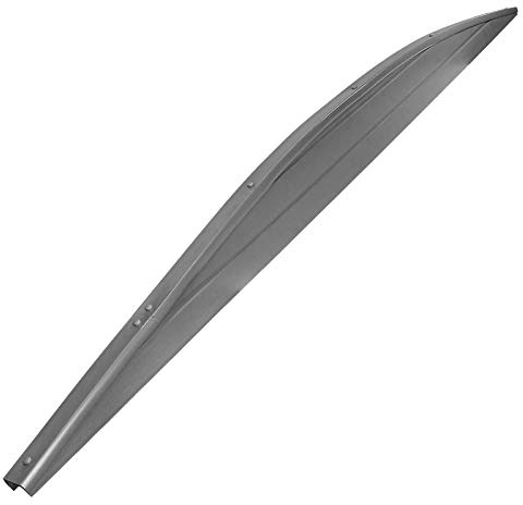 Eco Fence Composite Fencing Panel Top - Graphite, 1.829m (6 Foot), Convex