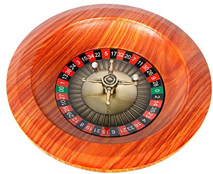 12-Zoll-Roulette-Rad-Spielset, Russisches Roulette-Tischspiel Lotterie-Plattenspieler-Unterhaltungsprodukte aus