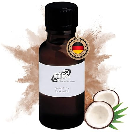 ETEC Professional SMOKE-COCONUT DUFTSTOFF für Nebelfluid – Coconut Flüssigkeit für Nebelmaschinen – Party Disco Club DJ Event Bühne Veranstaltung Nebelmaschine Effekt Fragrance Parfüm
