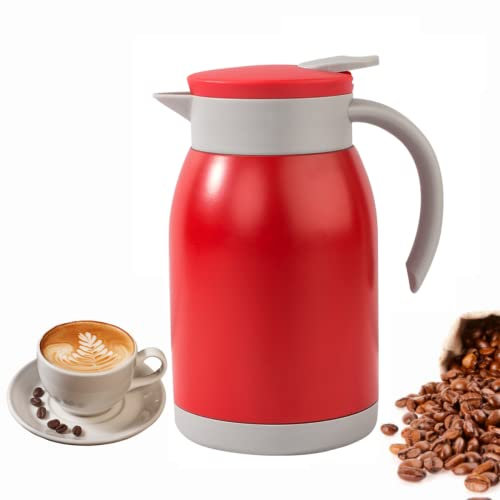 Carafes à café et à thé | 800 ml Pichet Isotherme | Carafe Thermique en Acier Inoxydable | 12h chaud, 24h froid | Thermo pour café, thé, eau, boisson