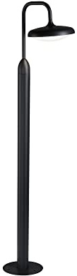 Paulmann 94760 LED Außenleuchte Pollerleuchte Nostro seewasserresistent IP44 rund 1.135mm 3000K 10W 900lm 230V Anthrazit Aluminium Warmweiß