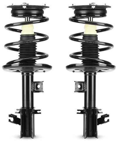 ILONPA 172392 172393 Front Struts Shocks for Nissan Altima (Exc. Hybrid) 2007-2012, Altima S 2.5L Coupe 2013, w/Coil Springs Strut Shock Absorbers Assembly Suspension kit 2008 2009 2010 2011