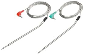 Enders® Temperaturfühler-Set, für LCD Funkthermometer, Temperatur, Thermometer #8803, Silber