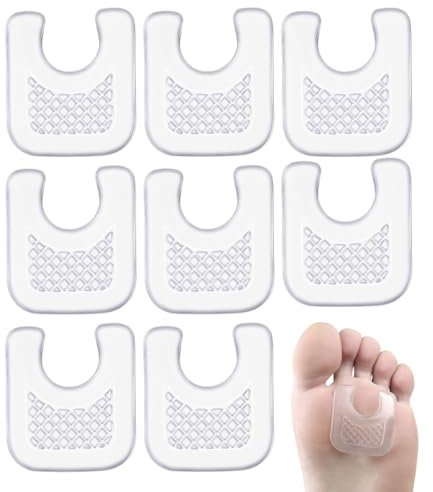 UENXRXE 8 Piezas Almohadillas Para Callosos, Almohadillas Para Pies Protectores De Maíz, Ablandador De Callos Y Durezas, Ojo De Gallo Cojines De Callos De 1/8 Pulgadas Para Frotar Los Zapatos