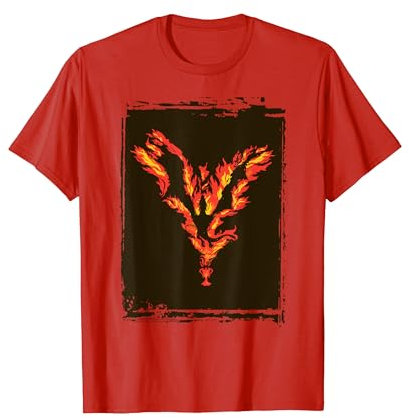 Harry Potter Goblet of Fire Dragon in Flames T-Shirt