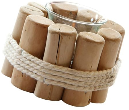 CORHAD Kerzenhalter Schmuck Holz Kerzenständer Für Home Stilvolle Tischdekoration Kerzenständer