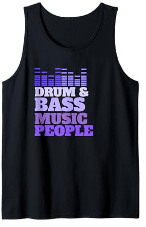 Drum und Bass Dubstep DnB Tank Top