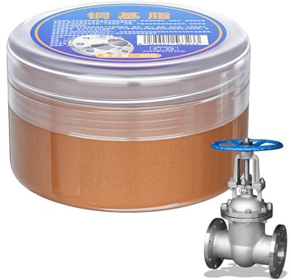Samuliy Lubrifiant antigrippant au cuivre,Graisse au cuivre - Graisse professionnelle au cuivre - Graisse à base de cuivre de protection contre les hautes températures, lubrifiant anti-grippage