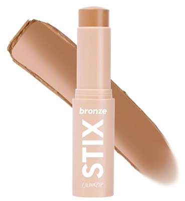 ColourPop Cream Bronzer Stick - Blendable Cream Contour & Glowy Summer Makeup with a Natural, Matte Finish - Buildable Formula for Shimmer-Free, Sun-Kissed Warmth - La Jolla Cove (0.28 oz)