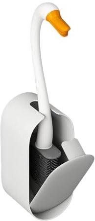 Duroecsain RV Toilet Brush Compact RV Toilet Brush RV Toilet Brush Cleaner Space-Saving Hygienic Cleaner with Detergent Container for Sink, Floor and Bath