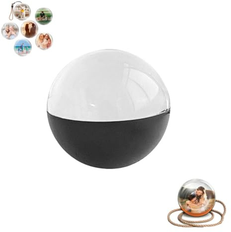 Crystal Ball Video Player, Custom Light-Up Sphere, Personalized Digital Memory Display, Personalized 3D Ultrasound Ball, Crystal B-all Digital Video Display, for Family Moments, Couples, Pets