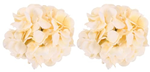 PATIKIL Fermacurtain Floreali Decorativi 2 Pezzi Fermatenda Fiori Artificiali Portatenda Decorativi Clip Fermacurtain Bianchi per Casa Ufficio Camera da Letto Trattamento Finestre