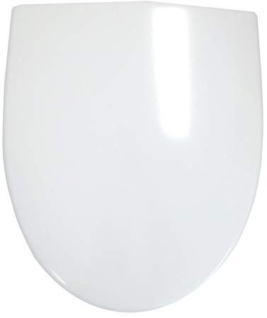 Ideal Standard - Ala, Copriwater compatibile avvolgente a chiusura rallentata, Copri wc forma a D, Bianco