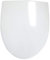 Ideal Standard - Ala, Copriwater compatibile avvolgente a chiusura rallentata, Copri wc forma a D, Bianco