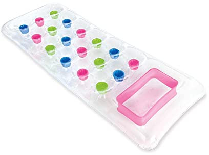 INTEX Materasso trasparente con tasche