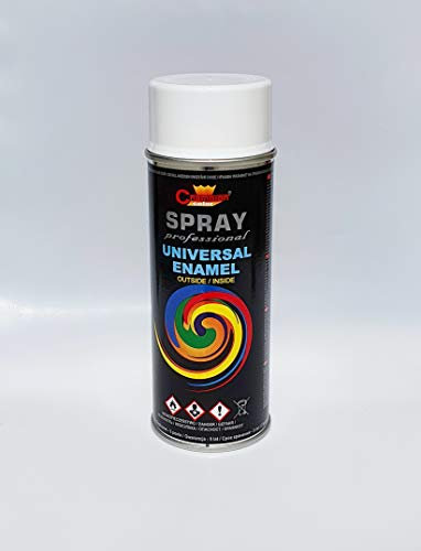 Sprühlack RAL Sprühfarbe Lackspray Spraydose 400ml - RAL 9003 Glanz - 1 Stück