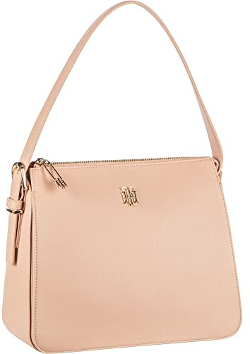 Tommy Hilfiger Damen Timeless TH Zeitlose Schultertasche