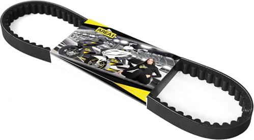 Area1 Correa trapezoidal 814x22,5x10,2 mm para Leader 125/150cc compatible con Liberty MP3 125 X7 X8 X9, GTS 125 ET4 GT GTV LX LXV S, Runner DNA, SR Max