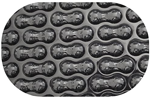 EVOLUTION® Solarplane EnergyGuard GeoBubble 500 µm – Solarfolie 525 x 320 cm für Ovalbecken, algenhemmende Poolabdeckung mit Wärmespeicherung