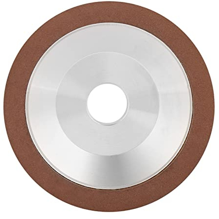 Muela Copa Diamante 100mm Disco Amoladora Metal Grano 180 Resina Forma Cuenco Carburo