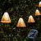 Bseical Girnaldas Luces Exteriores Solares, Luces Solares Led Exterior Jardin, Farolillos Exterior Lamparas 10 Ledes 1,8 M Ip44 Impermeable Balcón Decoración