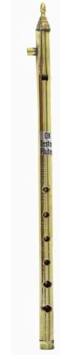 Professionelles indisches Musikinstrument B, flach, Flöte für Anfänger und Profis, 35,6 cm Länge (ca.)
