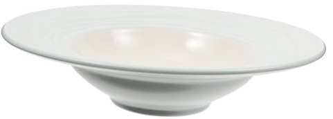 LOLIPPYY Assiette à Pâtes Creuse Européenne Céramique Décorative Bord pour Service Pratique Bol à Spaghetti pour Table Couleur Menthe