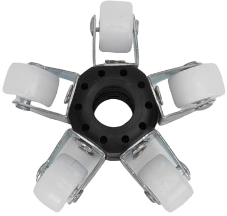 Marhynchus Rörinspektionskamera Skyddskåpa, 17 Mm Avloppskamera Guide Hjul Avloppskamera Skyddskåpa, 17 Mm Universal Hjulskydd för Rörinspektionssystem, Passar 4 Rör med 5 Rullar för över