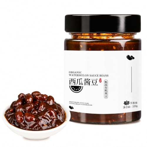 Sauce De Soja À La Pastèque Traditionnelle 320g - Pâte Artisanale Pour Nouilles Sautées, Wok Et Trempette Asiatique