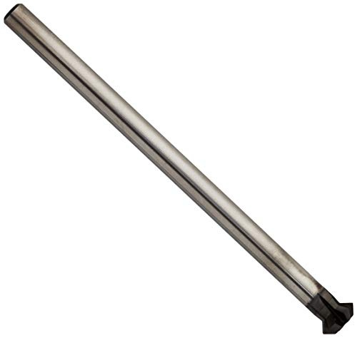Karnasch 3065400980 Broca Metal Duro De Avellanar De Avance Y Marcha Atrás, Recubierto De Diamante Extra Larga, 45°, 9.8Mm Diámetro De Corte, 6Mm