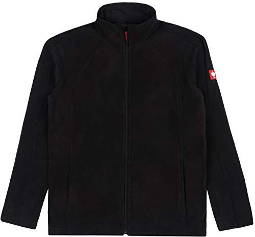 Engelbert Strauss Herren Fleecejacke Microfleece dryplexx, Farbe:schwarz, Größe:M