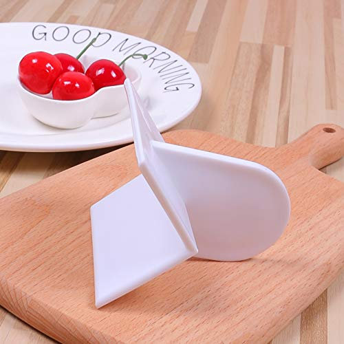 Right-Angle Side Plastic Trowel - Curved Plastic Trowel - Cake Cream Smoother - 1PC
