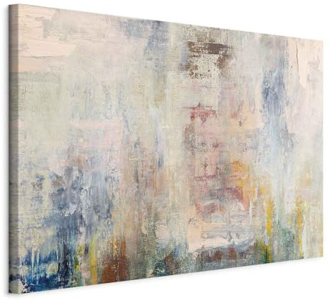 murando - Akustikbild bunt wie gemalt, Schallschutz, Wohnzimmer, Büro | Verbessert Raumakustik, reduziert Hall, ideal fürs Büro oder Wohnzimmer, hochwertige Verarbeitung, schnelle Montage, stilvoll
