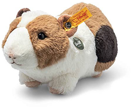 Steiff Kuscheltier Teddies for Tomorrow Dalle Meerschweinchen mit Quietsche, Süßes Stofftier, Kinder, Jungen & Mädchen, 22 cm, Mehrfarbig, 074547