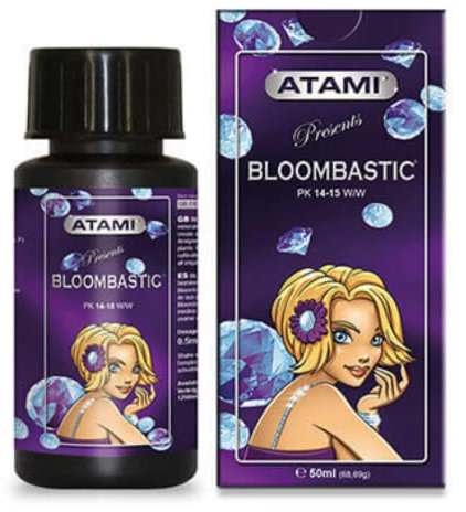 GROWMANIA Atami Bloombastic 50ml Fertilizante Orgánico | Floración y Engorde de Cogollos y Plantas | Abono con Extractos Naturales Bio Estimulantes