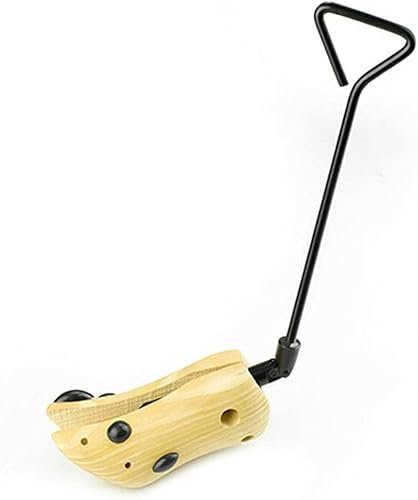 SIBEG Schuhspanner Stützschuhspanner Anti-Falten-Holzhalter High Heels Universal Unisex Praktischer Stiefelexpander Verstellbarer Längenhalter Schuhspanner Schuhspanner (Farbe: Natur, Größe: L)