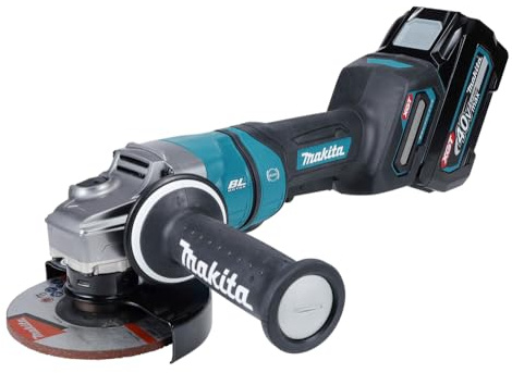 SMERIGLIATRICE ANGOLARE BL XGT 40V 125mm MAKITA GA050GT101