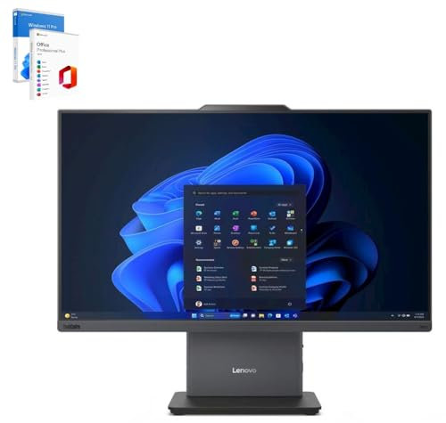 Lenovo All in one Neo 24 FHD U300 Fino a 4.40 GHz 32gb ram ddr5 512gb ssd Wifi 6 Bluetooth Win 11 MS Office 2021 Garanzia 36 mesi