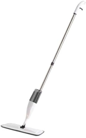 SHCHNA Spazzolone per Pavimenti Mocio Spray for Acqua A Mani Libere, Mocio in Legno for Uso Domestico, Mocio Spray Doppio Uso Bagnato E Asciutto Mocio Pavimenti Mocio Mop