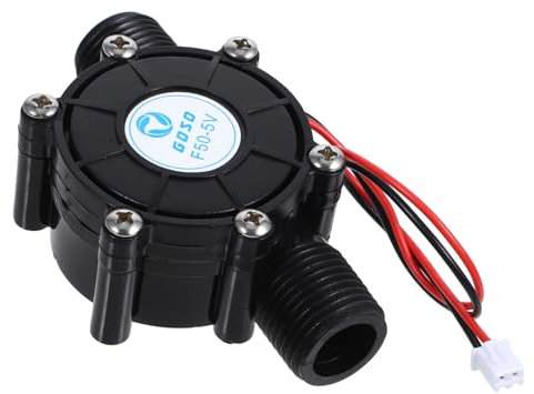 TIDTALEO 5v Generatore Idroelettrico Turbina Idraulica Portatile Per Campeggio e Uso Esterno Facile Da Installare e Adatta Rubinetti e Scaldabagni