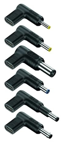 Watio Wave Clavijas USB-c - Juego de 6 Clavijas USB-c para portátiles, diseño Compacto, conexión rápida y Segura, Materiales duraderos y Resistentes. *