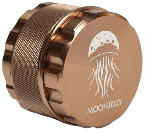 MOONJELLY 2.5 Grinder Mill | Quick-Turn Aluminum (Brown)