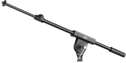 NEEWER Microphone Boom Arm per Asta Microfono, Palo di Prolunga Telescopico Portatile Leggera in Alluminio con Vite 3/8 e Perno 3/8 per Accessori Supporto Adattatore Mic Universale, Max 1,5kg, MS041