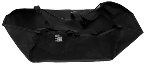 OFFIGAM Cestino Portaoggetti per Passeggino Fondo Rete senza Pannello 35X38 CM Organizer Attacco Stabile per Carrozzina e Carrello Portatile per Ragazzo Ragazza Borsa Porta Spesa