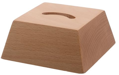 ERINGOGO Träskohorn Bas med Hållare i Massivt för Hall och Förvaring av Skohorn Elegant och Säkert Organisatörsstöd