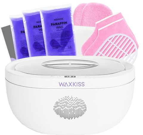 Paraffin Wax Machine for Hand and Feet with Paraffin Wax Refills moisturizing, 3000ml Safety Hand wax Paraffin Machine for Reservation Paraffin Wax Bath Warmer