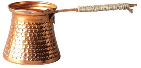 Caffettiera Turca 300Ml Rame Oro | caffettiera turca, rame, compatto, elegante