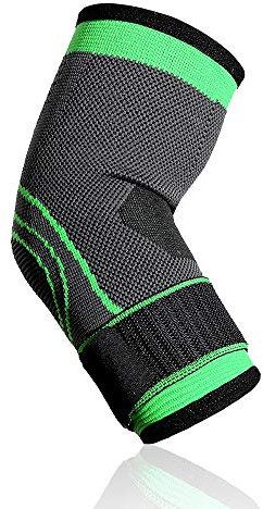 1 Paar Ellenbogenschützer gestrickt Ellenbogenbandage Arm Guard Sport Oversleeve Bewegung Fitness für Basketball spielen